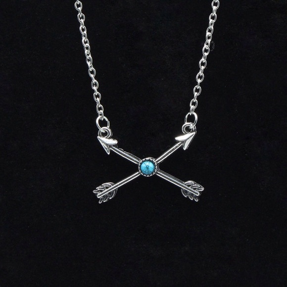 BOHO GYPSY ARROW NECKLACE - Picture 4 of 4